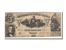 United States, 5 Dollars, 1861, 1861-09-02, VF(30-35), D