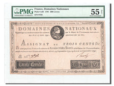 Francia, 300 Livres, 1791, KM:A48, 1791-09-12, graded, PMG, 6007779-005, SPL-...