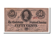 Etats-Unis, 50 Cents type Confédérés