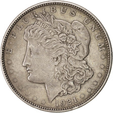 United States, Morgan Dollar, 1921,Denver, EF(40-45), Silver, KM 110