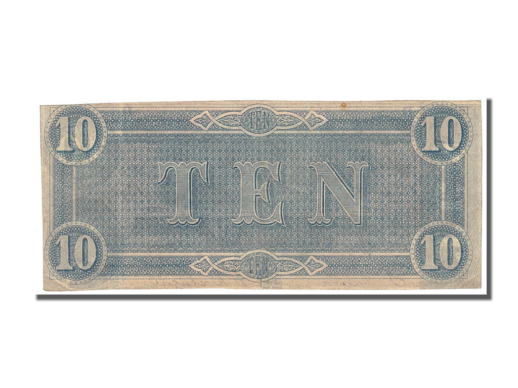 United States, 10 Dollars, 1864, 1864-02-17, AU(55-58), D