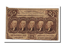 United States, 25 Cents, 1862, KM #3220, 1862-07-17, EF(40-45)