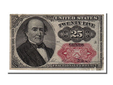 Banknote, United States, 25 Cents, 1863, KM:3352, AU(55-58)