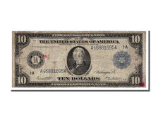 Billet, États-Unis, Ten Dollars, 1914, TB