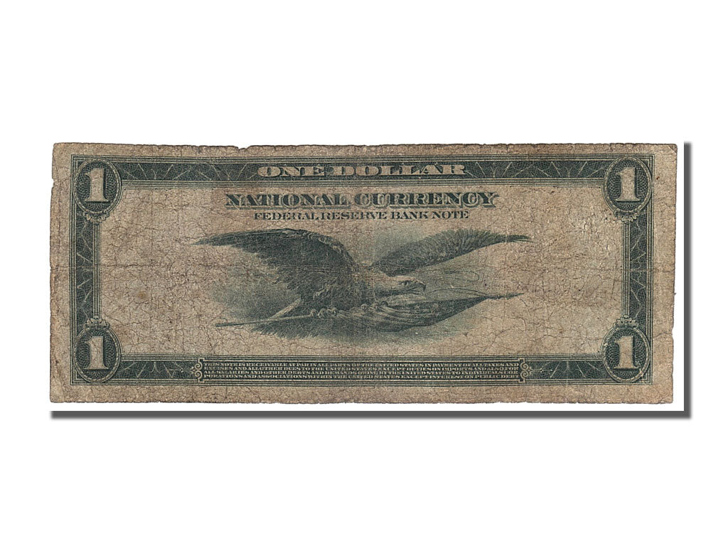 United States, One Dollar, 1918, KM #92, VF(20-25), J