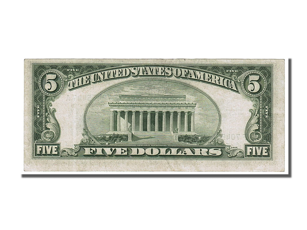 United States, 5 Dollars, 1953, AU(55-58), F