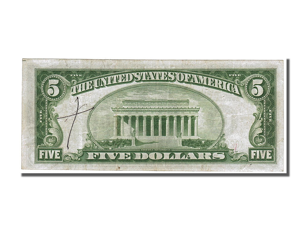 Stati Uniti, 5 Dollars, 1953, BB