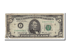 United States, Five Dollars, 1974, KM #1944, F(12-15), I