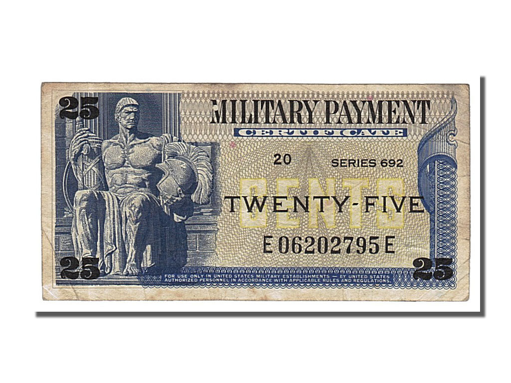 Stati Uniti, 25 Cents, 1970, BB