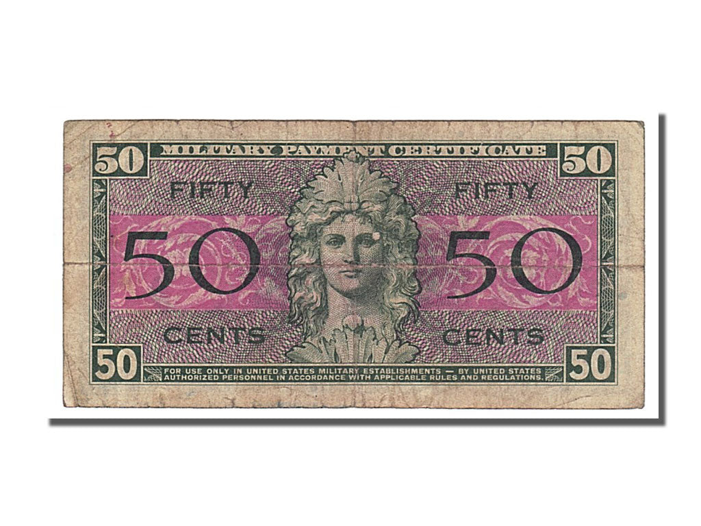 United States, 50 Cents, 1954, KM #M32a, VF(20-25), E