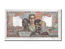 France, 5000 Francs, 5 000 F 1942-1947 ''Empire Français'', 1946, KM #103c, 1...