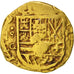 Spain, 2 Escudos, Undated, Sevilla, VF(30-35), Gold, mintmark S G