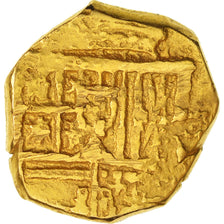 Spagna, 2 Escudos, Undated, BB, Oro