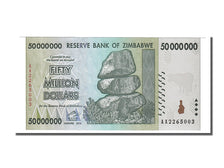 Zimbabwe, 50 Million Dollars, 2008, FDS