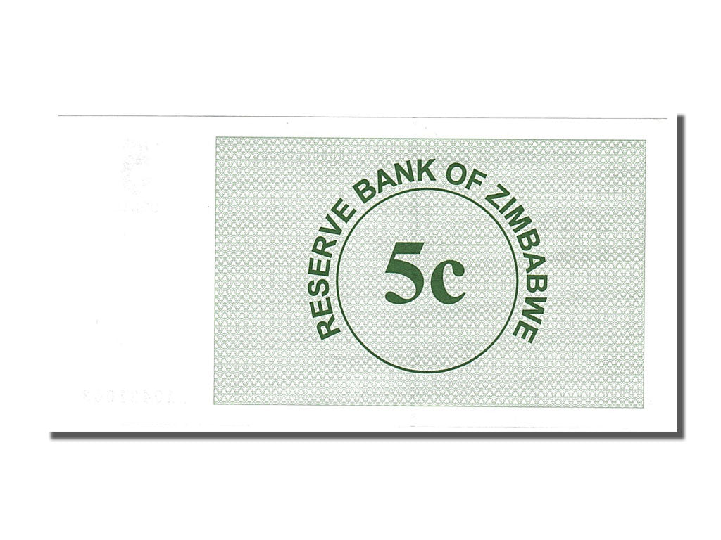 Banknote, Zimbabwe, 5 Cents, 2006, 2006-08-01, UNC(65-70)
