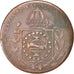 Brazil, Pedro I, 80 Reis, 1830, Rio de Janeiro, VF(20-25), Copper, KM:366.1