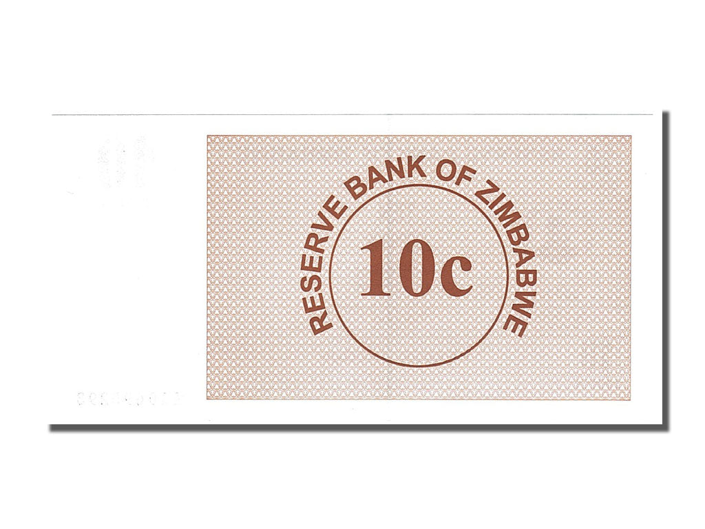 Banknote, Zimbabwe, 10 Cents, 2006, 2006-08-01, UNC(65-70)