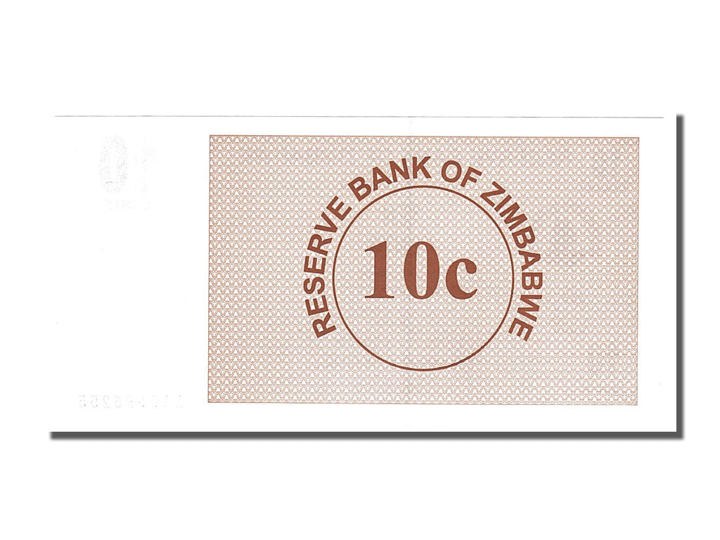 Banknote, Zimbabwe, 10 Cents, 2006, 2006-08-01, UNC(65-70)