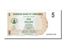 Banknote, Zimbabwe, 5 Dollars, 2006, 2006-08-01, UNC(65-70)