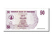 Banknote, Zimbabwe, 50 Dollars, 2006, 2006-08-01, UNC(65-70)