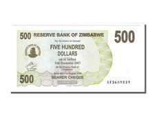 Banknote, Zimbabwe, 500 Dollars, 2006, 2006-08-01, UNC(65-70)