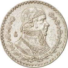 Coin, Mexico, Peso, 1963, Mexico City, EF(40-45), Silver, KM:459