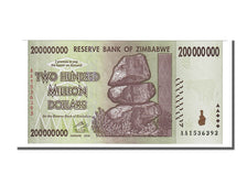Zimbabwe, 200 Million Dollars, 2008, KM #81, UNC(65-70), AA
