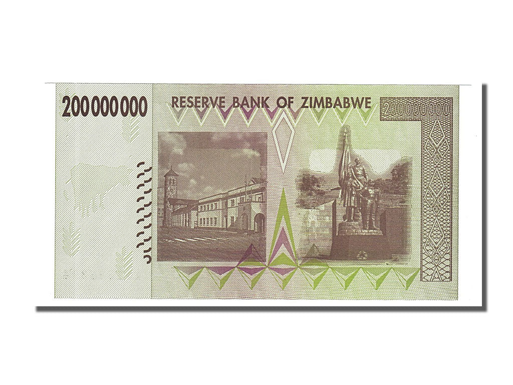 Zimbabwe, 200 Million Dollars, 2008, FDS
