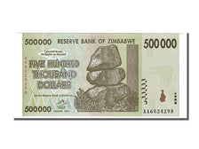 Billete, 500,000 Dollars, 2008, Zimbabue, UNC