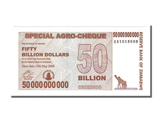 Billet, Zimbabwe, 50 Billion Dollars, 2008, 2008-05-15, NEUF