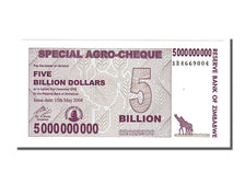 Zimbabwe, 5 Billion Dollars, 2008, KM #61, 2008-05-15, UNC(65-70), AB