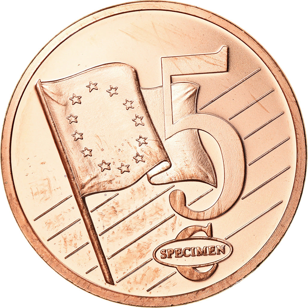 Andorra, medaglia, 5 C, Essai-Trial, 2003, FDC, Rame