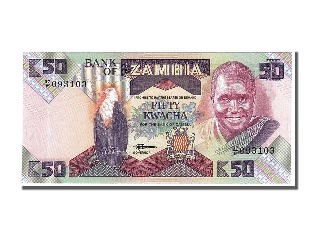 Banknote, Zambia, 50 Kwacha, 1986, UNC(65-70)