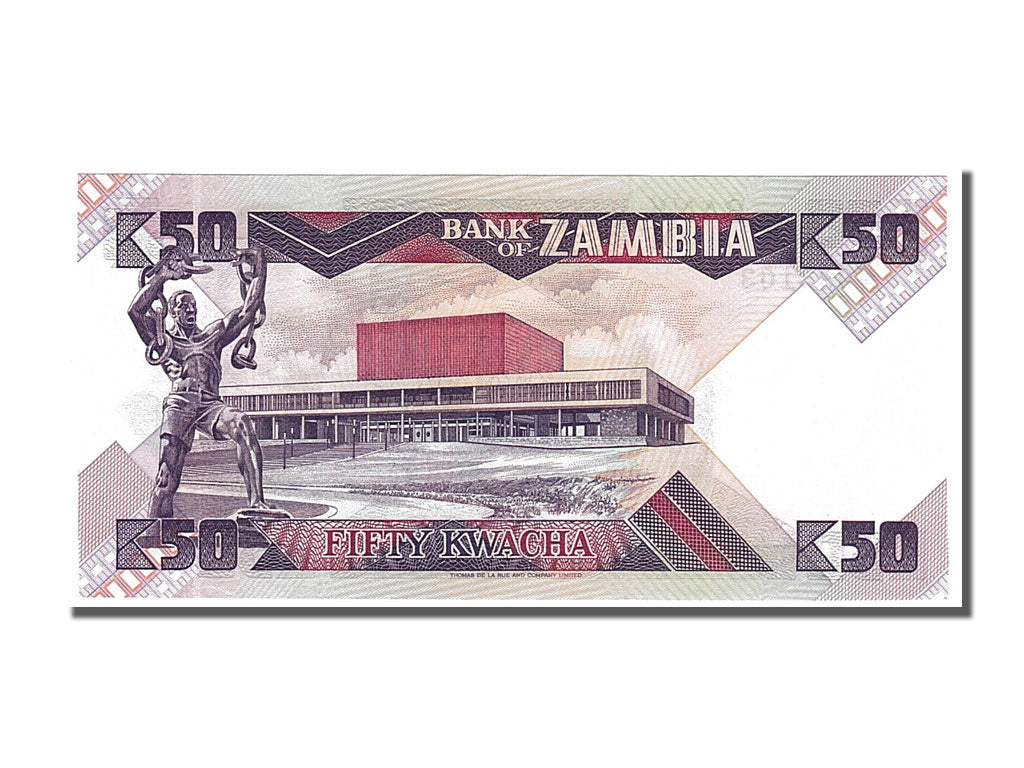 Banknote, Zambia, 50 Kwacha, 1986, UNC(65-70)