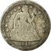 Monnaie, États-Unis, Seated Liberty Dime, Dime, 1841, U.S. Mint, New Orleans