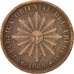 Uruguay, Centesimo, 1869, Paris, EF(40-45), Bronze, KM 11