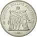Monnaie, France, Hercule, 50 Francs, 1974, TTB+, Argent, KM:941.2