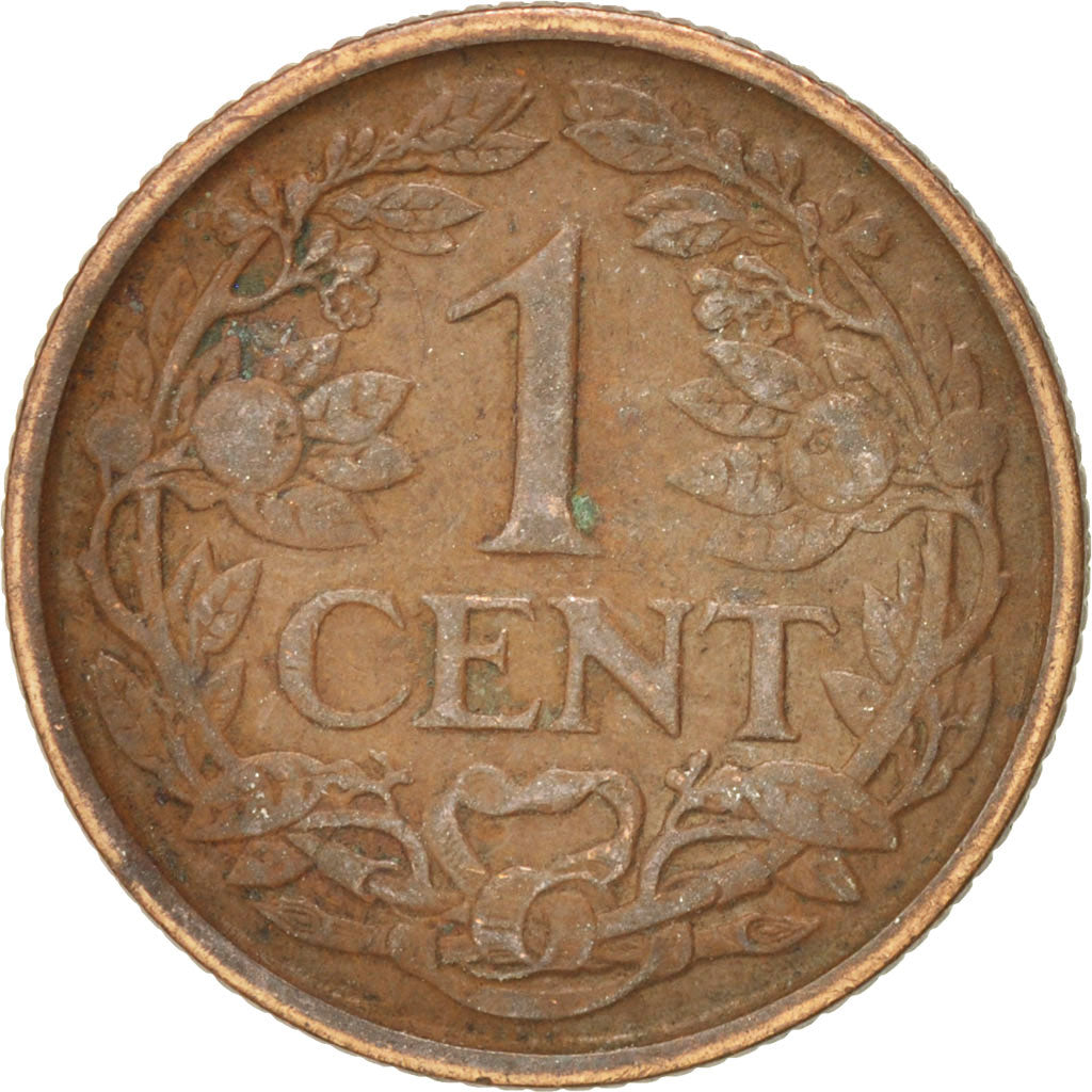 Coin, Netherlands, Wilhelmina I, Cent, 1938, EF(40-45), Bronze, KM:152