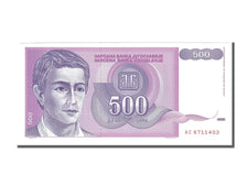 Banknote, Yugoslavia, 500 Dinara, 1992, UNC(65-70)