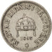 Ungheria, Franz Joseph I, 10 Filler, 1895, Kormoczbanya, BB+, Nichel, KM:482