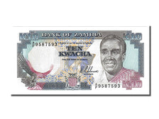 Banknote, Zambia, 10 Kwacha, 1989, UNC(65-70)
