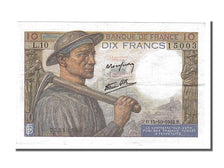 France, 10 Francs, 10 F 1941-1949 ''Mineur'', 1942, KM #99d, 1942-10-15,...