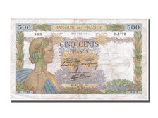 Banknote, France, 500 Francs, 500 F 1940-1944 ''La Paix'', 1941, 1941-01-09