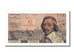 France, 10 Nouveaux Francs on 1000 Francs, 1955-1959 Overprinted with...