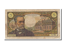 France, 5 Francs, 5 F 1966-1970 ''Pasteur'', 1968, KM #146b, 1968-04-04,...