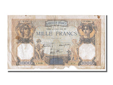 Francia, 500 Francs, 1 000 F 1927-1940 ''Cérès et Mercure'', 1940, KM:88c,...