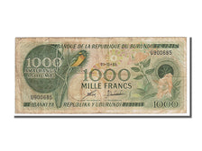 Burundi, 1000 Francs, 1989, KM #31d, 1989-10-01, EF(40-45), U