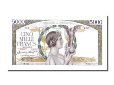 France, 5000 Francs, 5 000 F 1934-1944 ''Victoire'', 1941, KM #97c, 1941-10-30,.