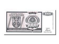Banknote, Bosnia - Herzegovina, 1000 Dinara, 1992, UNC(65-70)