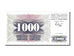 Geldschein, Bosnia - Herzegovina, 1000 Dinara, 1992, 1992-07-01, UNZ